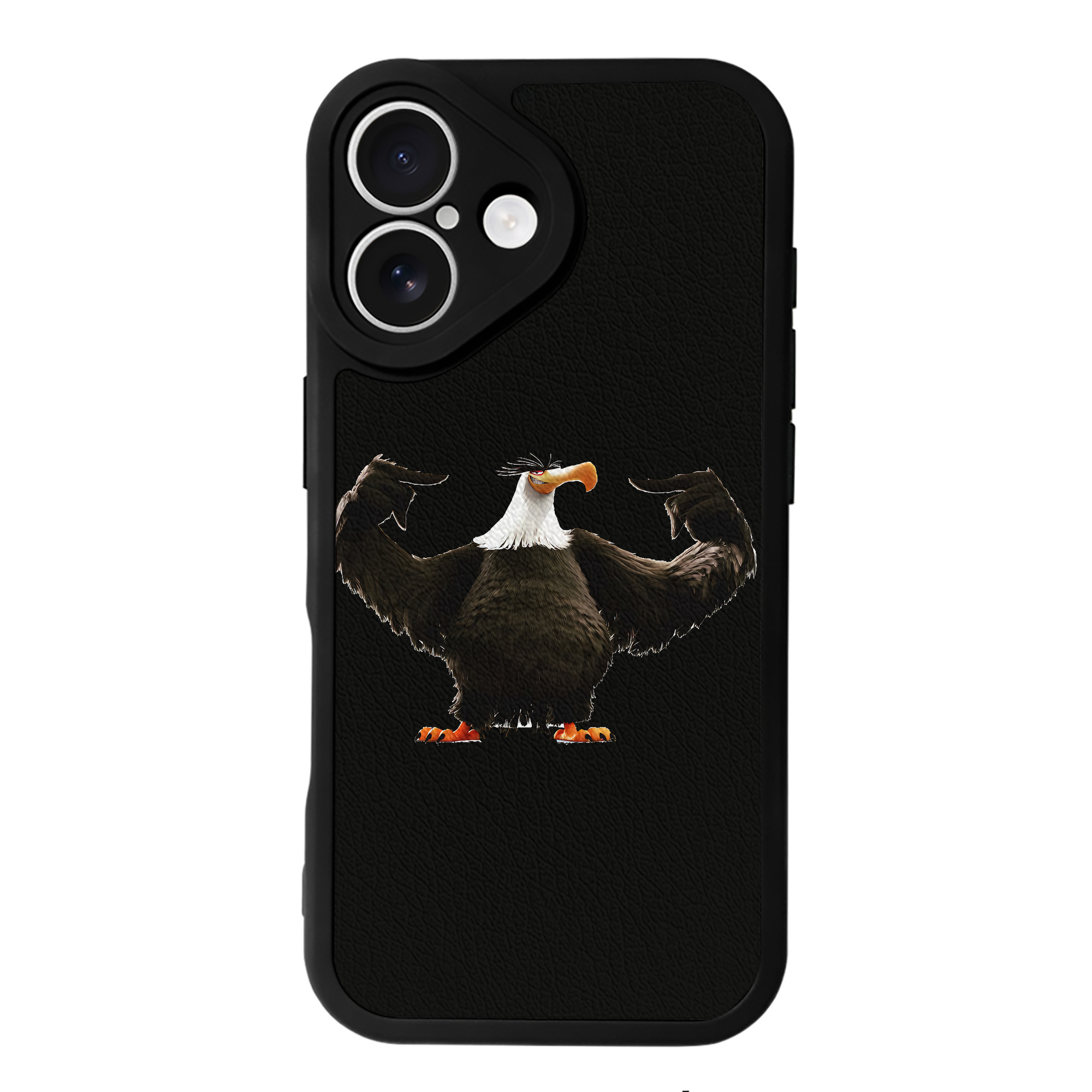 （画像用） Angry Birds アングリーバード 【iPhone 16シリーズ対応】シリコンスマホケース（レザー調） 材質：シリコン